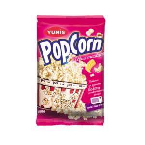 Microwave popcorn-butter flavor 100g (8606107659428)