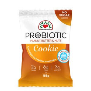 VI. PROBIOTIC COOKIE WITH MILK COCOA COATING, PEANUT BUTTER AND NUTS (5310099022650)