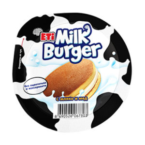 ET. ETI Burger Milk & Honey 12x35g (86905260678030)